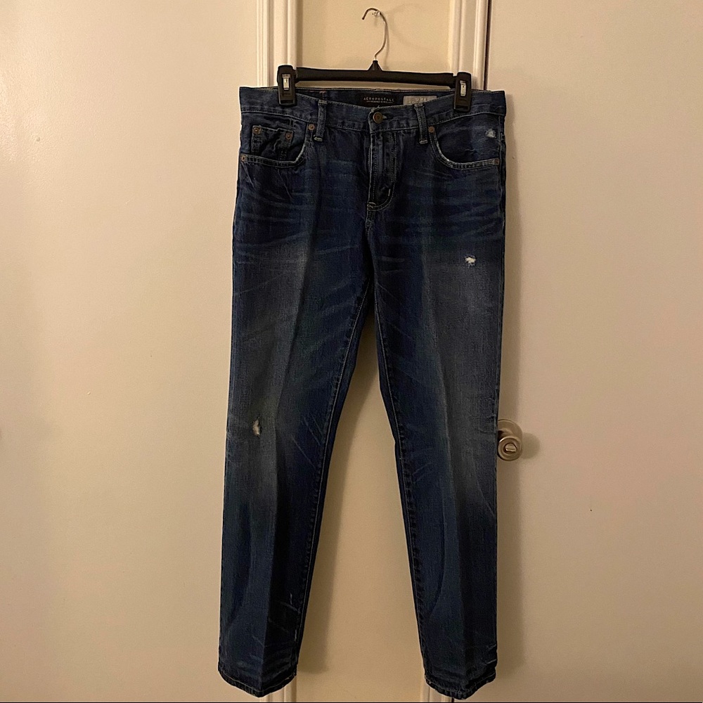 aeropostale men’s slim straight jeans 31x32